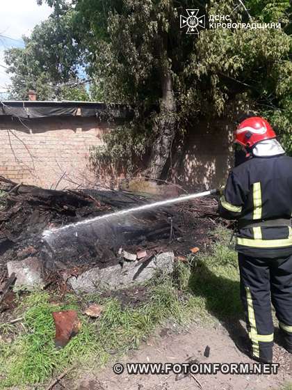 На Кіровоградщині виникло дев`ять пожеж, є постраждалі (ФОТО)